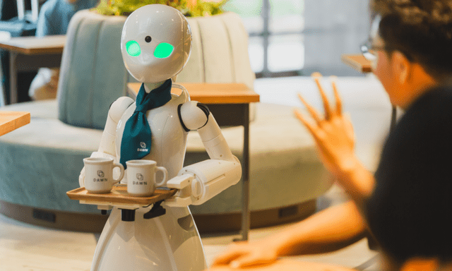 Quán cà phê tuyển bệnh nhân điều khiển robot phục vụ: Tương lai làm việc mới cho những người không thể xuống giường?