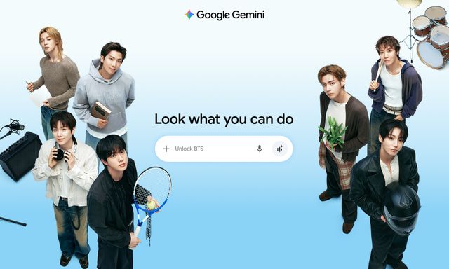 Google đang dùng BTS để hướng dẫn người hâm mộ cách dùng AI Gemini