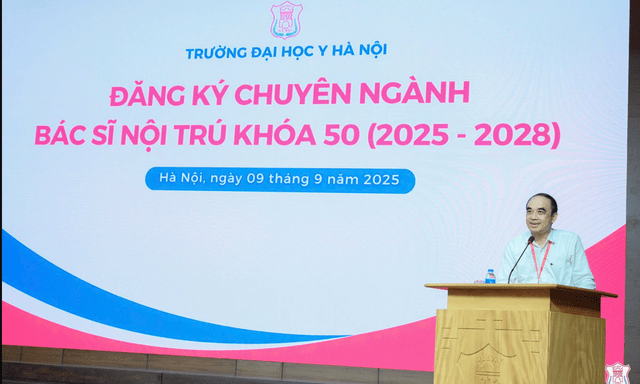 Hiệu trưởng Trường ĐH Y Hà Nội nhắn nhủ các thí sinh trước ngày Match Day 2026: Các tân BSNT hãy chuẩn bị nghị lực và bản lĩnh