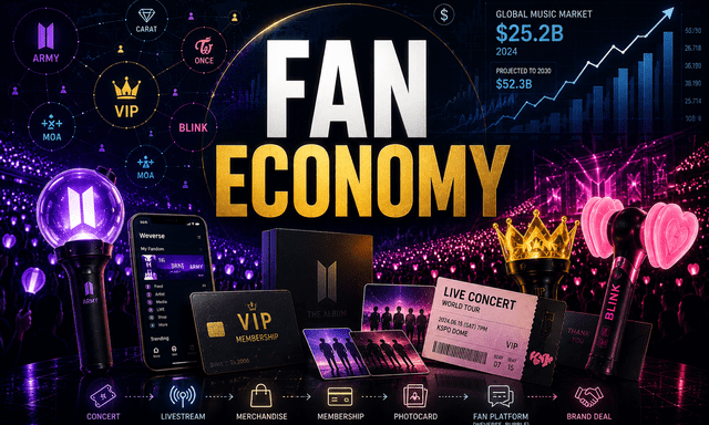 Fan Economy: Ngành công nghiệp tỷ đô kiếm tiền từ tình yêu của người hâm mộ 