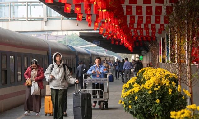 Tin vui cho người về quê ăn Tết 2026: Đường sắt mở thêm 22 chuyến tàu