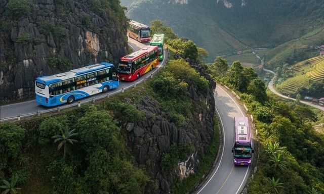 Lo ngại rủi ro trên đường núi, Bộ Công an, Bộ Xây dựng khảo sát xe giường nằm hai tầng trên các tuyến đèo dốc Tây Bắc