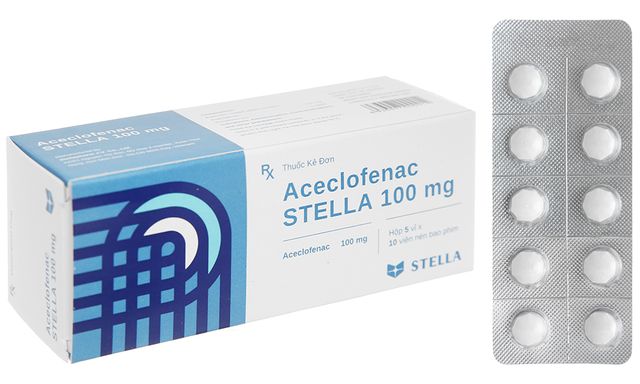 Khẩn: Bộ Y tế thu hồi toàn quốc giảm đau xương khớp Aceclofenac STELLA
