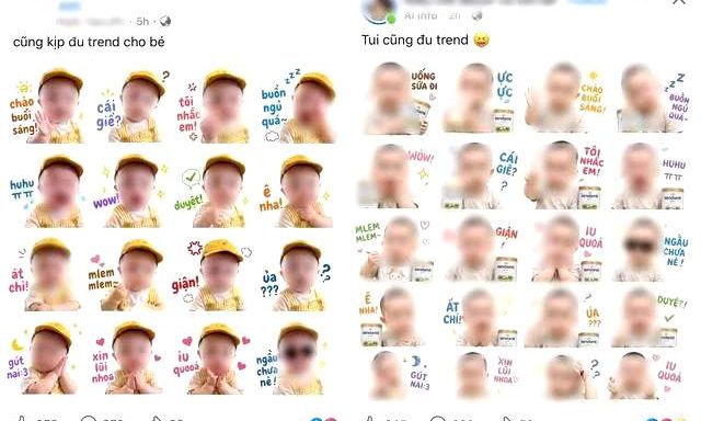 Công an cảnh báo trào lưu tạo sticker AI từ ảnh trẻ em