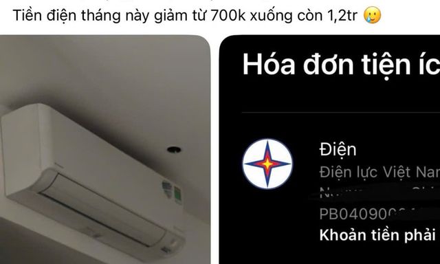 Hóa đơn điện khiến các gia đình đau đầu: Trên mạng chia sẻ đủ mẹo tiết kiệm, có người nghe theo bật điều hoà 24/24 và nhận cái kết bất ngờ
