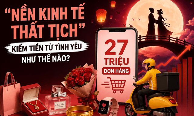 27 triệu đơn hàng trong một ngày: Nền kinh tế có văn hóa Thất Tịch kiếm tiền từ những người cô đơn như thế nào?
