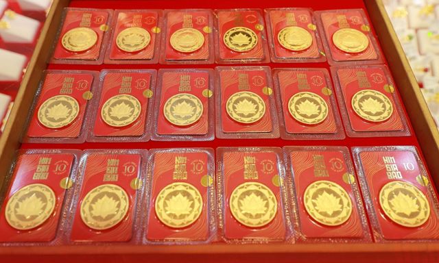 Giá vàng tăng phiên thứ 6 liên tiếp