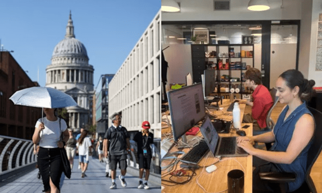 5 đợt nắng nóng làm thay đổi dân văn phòng London: Thứ quá quen thuộc ở Việt Nam nay trở thành tiêu chí 'phải có'