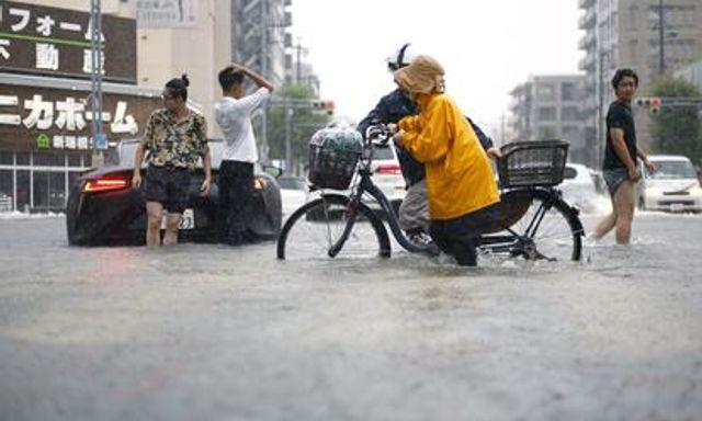 Nagoya hứng lượng mưa kỷ lục, hơn 1 triệu người nhận lệnh sơ tán