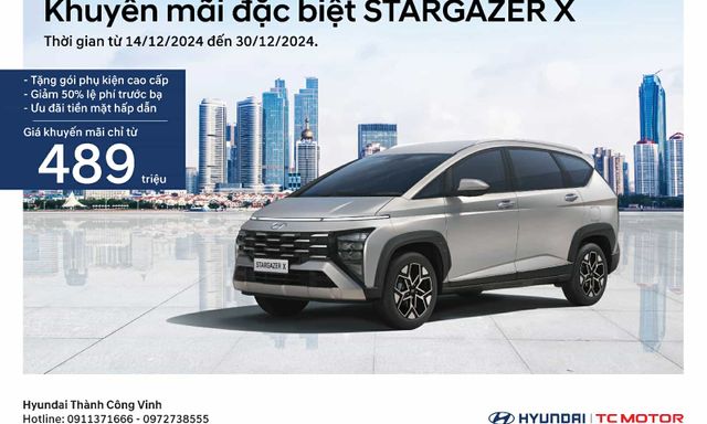 Chương trình khuyến mãi cuối năm của Hyundai Vinh