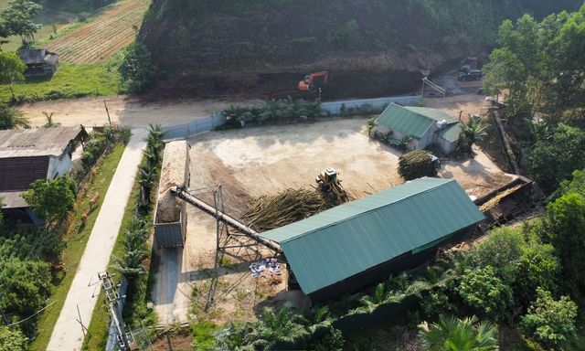 Một doanh nghiệp tiếp tục chế biến băm dăm 'chui' sau khi bị đình chỉ hoạt động