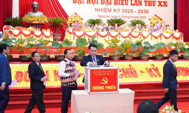 Danh sách Ban Thường vụ Tỉnh ủy Nghệ An khóa XX, nhiệm kỳ 2025 - 2030