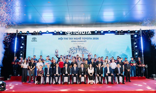 Chung kết Hội thi tay nghề toàn quốc Toyota 2026