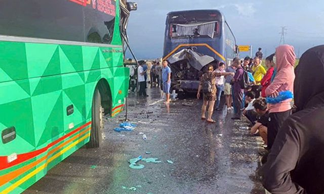 Tai nạn giao thông liên hoàn trên cao tốc Bắc – Nam đoạn qua Diễn Châu