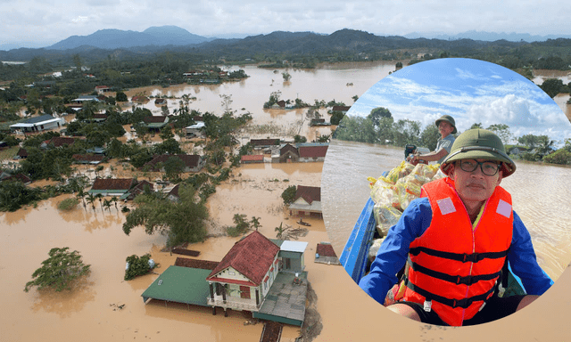 Nghệ An: Lũ đổ về nhanh, 21 thôn ngập sâu, hơn 20.000 nhân khẩu bị cô lập