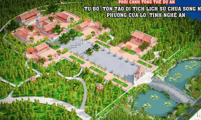 Nghệ An: Phê duyệt dự án tu bổ, tôn tạo di tích lịch sử Chùa Song Ngư 