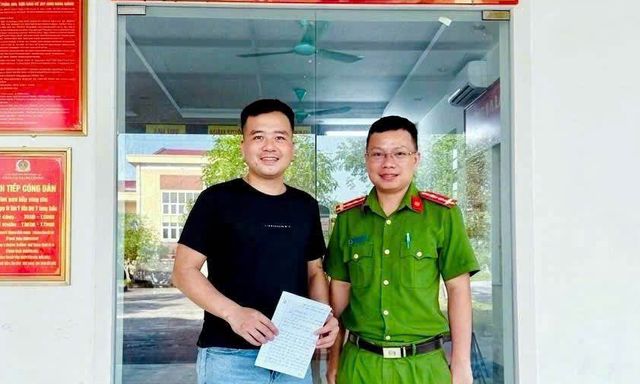 Công an Nghệ An hỗ trợ người dân lấy lại tài sản sau khi chuyển nhầm 400 triệu đồng