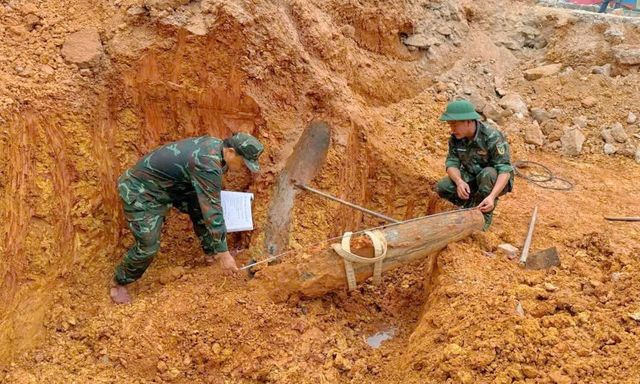 Nghệ An: Hủy nổ thành công quả bom MK82 nặng 250kg tại Đô Lương