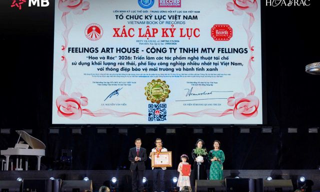MB đồng hành cùng “Hoa và Rác” 2026, lan tỏa lối sống xanh qua nghệ thuật tái chế