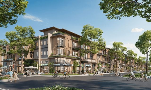 Shophouse và bài toán tạo dòng khách trong khu đô thị
