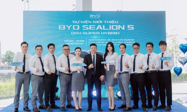 BYD Hải Dương giới thiệu Sealion 5 DM-i Super Hybri