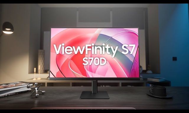 Samsung ViewFinity S7 S70D - chuẩn mực màn hình mới dành cho người sáng tạo