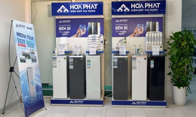 Tham quan nhà máy điện máy gia dụng Hòa Phát ở Ninh Bình, trải nghiệm nhanh mẫu máy lọc nước Hydrogen ion kiềm mới