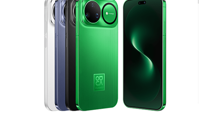 Huawei ra mắt điện thoại Nova có camera trông như bếp từ đôi, màu xanh người ngoài hành tinh lạ mắt