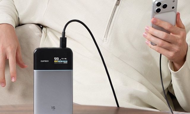 Cuktech 15 Air siêu mỏng nhẹ: Pin silicon carbon 15.000mAh, công suất 65W, 3 cổng ra, giá ở Việt Nam bằng 1 nửa tại Mỹ