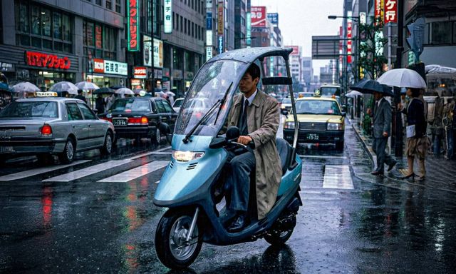 Honda Cabina: siêu phẩm xe tay ga có mái che và gạt nước thập niên 90 thách thức mọi giới hạn vật lý