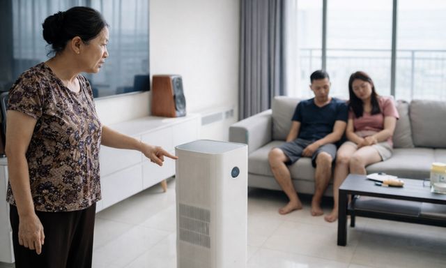 Mẹ chồng càm ràm vì vợ chồng tôi mua máy này tận 10 triệu, nhưng qua mấy ngày ô nhiễm cực độ bà lại im bặt