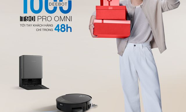 DEEBOT T90 PRO OMNI lập kỷ lục doanh số tại Việt Nam: Cứ 3 phút lại có 1 người mua, trong 2 ngày bán hết 1000 máy