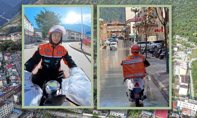 Chàng trai 24 tuổi trở thành shipper duy nhất tại huyện vùng sâu, mỗi ngày chạy 200 đơn hàng giữa núi rừng cô độc