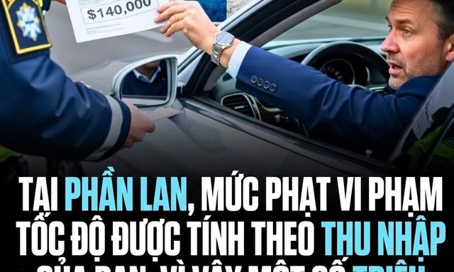 Năm 2002, một sếp lớn Nokia chạy quá tốc độ, bị phạt tận 1.6 tỷ đồng vì... thu nhập quá cao