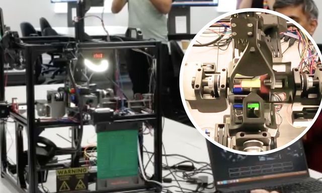 Hai anh em người Anh chế tạo robot giải khối rubik 4x4 lập kỷ lục thế giới mới sau hơn mười năm chờ đợi