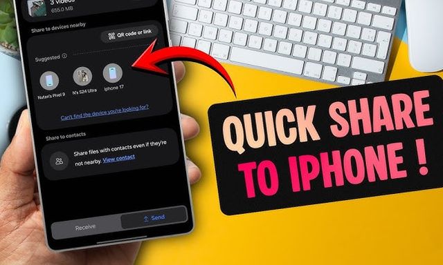 Galaxy S26 sẽ sớm AirDrop được với iPhone, iPad, chỉ cần đợi Samsung cập nhật phần mềm