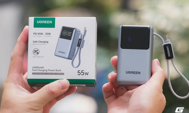 Pin dự phòng nhỏ gọn, tích hợp dây USB-C, công suất cao sạc được cả MacBook mà ai cũng nên sắm một chiếc!