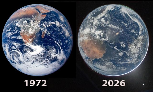 Sứ mệnh lịch sử Artemis II công bố những bức ảnh ngoạn mục về Trái Đất từ không gian sâu