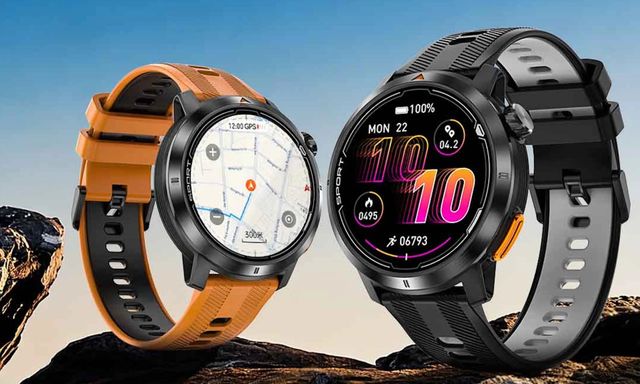 Xuất hiện smartwatch hãng lạ giá rẻ nhưng màn siêu sáng 1000 nits, xem bản đồ offline, cạnh tranh tốt với Amazfit, Xiaomi, CMF...