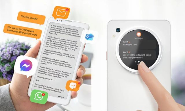 Chiếc 'máy đọc sách' hai màn hình kỳ lạ của Bigme có thể thay đổi cách người dùng tương tác với smartphone hiện đại