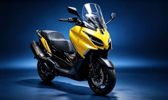 Zontes 552H chính thức ra mắt, sẵn sàng thách thức trực tiếp mẫu xe tay ga cỡ lớn Yamaha Tmax