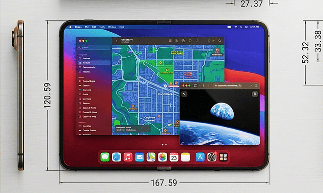Lộ bản vẽ kỹ thuật iPhone Ultra/Fold: Chỉ 9,2mm khi gập, có 1 đặc điểm giống hệt Android