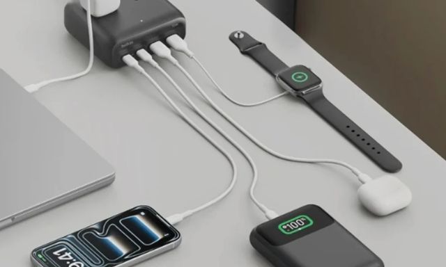 Trạm sạc Belkin mới: Công suất 2500W, sạc cùng lúc 7 máy, giá chỉ hơn 1 triệu