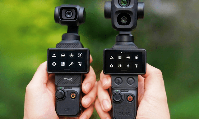 DJI Osmo Pocket 4P lộ diện đầy đủ: Camera zoom 3x quay đỡ méo mặt, chân dung xóa phông “điện ảnh” hơn hẳn đời cũ