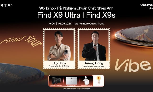 Bộ đôi OPPO Find X9 sắp có buổi trải nghiệm camera tại Hà Nội