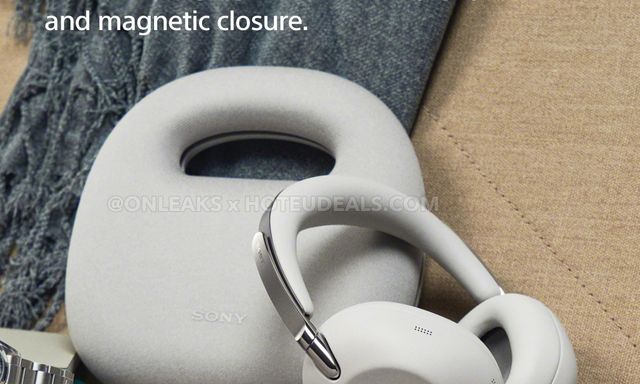 Tai nghe siêu cấp của Sony đã lộ từ A đến Z: Thiết kế sang chảnh, âm thanh cực xịn, giá dự kiến gần 20 triệu
