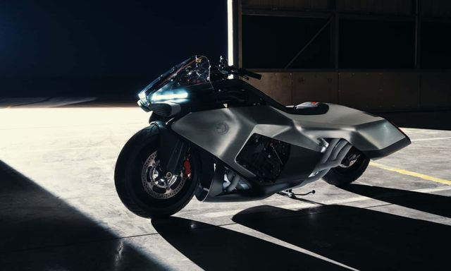Chiêm ngưỡng siêu phẩm mô tô độc bản BMW Vision K18 mang hình dáng tàu vũ trụ vừa ra mắt