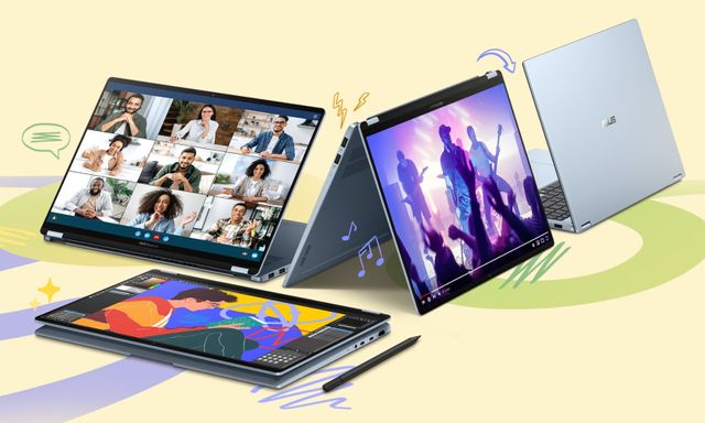 ASUS ra mắt 4 laptop OLED mới chạy Snapdragon X1 từ 2025, pin tới 25 giờ, có option màn hình 360 độ