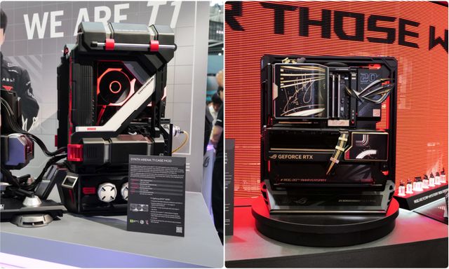 Cận cảnh loạt sản phẩm độc đáo của ASUS tại Computex 2026: dàn máy T1, RTX 5090 có chữ ký Jensen Huang và ROG Edition 20