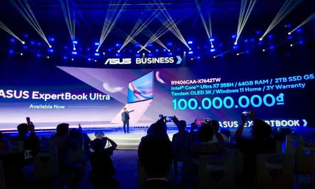 100 triệu đồng cho một chiếc laptop doanh nghiệp: Vì sao ASUS tự tin đưa ExpertBook Ultra lên mức giá này?